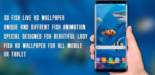 Fish Live Wallpaper 3D Aquarium Background HD 2018 PC screenshot