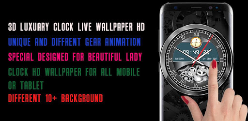 Luxury Watch Analog Clock Live Wallpaper Free 2018 PC screenshot