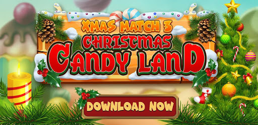 Xmas Match 3: Christmas Candy Land PC screenshot