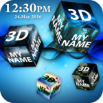 3D My Name Live Wallpaper icon
