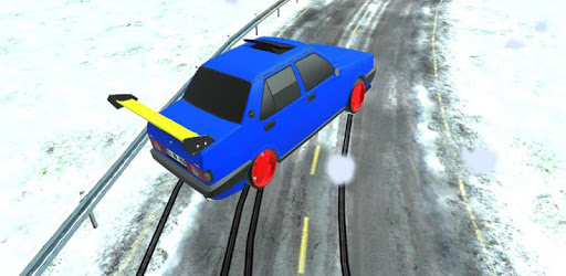 Snowy City Car Drift PC screenshot