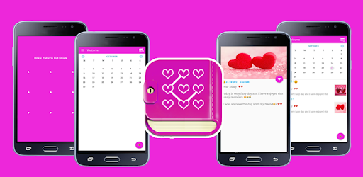 Diary with lock Pattern PC screenshot