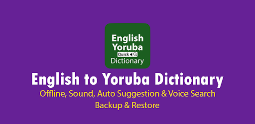 English to Yoruba Dictionary PC screenshot