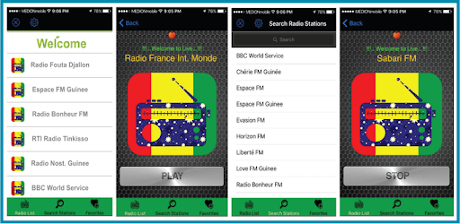 Guinea Radio PC screenshot Guinea Radio PC screenshot