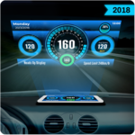 HUD Speedometer Digital: GPS, Speed Limit Widget icon