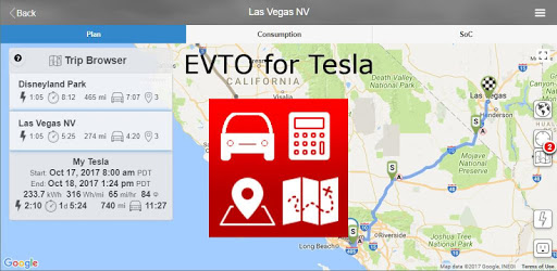 EV Trip Optimizer for Tesla PC screenshot