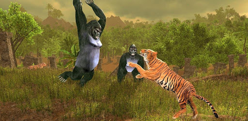 Wild Tiger Vs BigFoot Gorilla PC screenshot