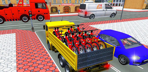 Bicycle Transport Truck Driver 3D PC screenshot