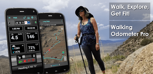 Walking Odometer Pro - GPS Pedometer & Fitness PC screenshot