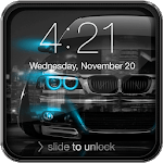 Neon Cars Lock Screen icon