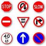Practise Test USA & Road Signs icon