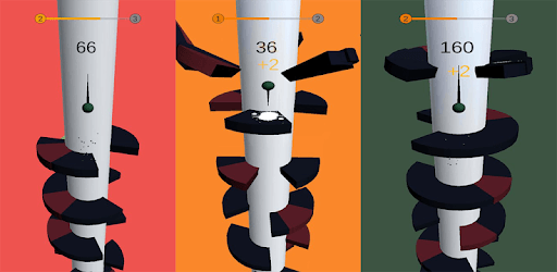 Helix Ball - Bouncing ball PC screenshot