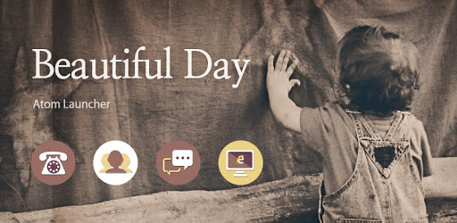 Beautiful Days Atom Theme PC screenshot