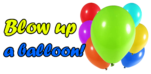 Blow up a balloon! PC screenshot