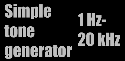 Simple tone generator PC screenshot