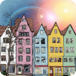 Architectural styles icon