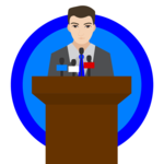 Political science terminology icon