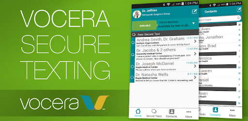 Vocera Secure Texting PC screenshot Vocera Secure Texting PC screenshot
