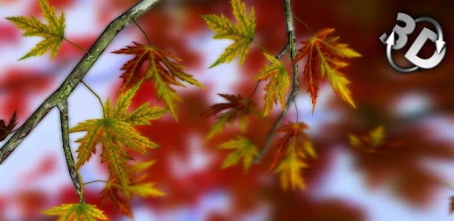 Autumn Leaves in HD Gyro 3D Parallax Wallpaper PC screenshot