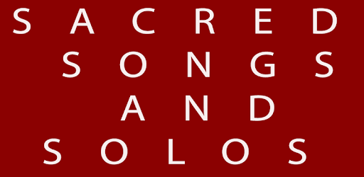 SACRED SONGS AND SOLOS PC screenshot