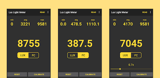 💡 Lux Light Meter Free PC screenshot
