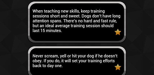 Dog Training Tips PC screenshot Dog Training Tips PC screenshot