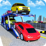 US Police Car Transport:Cargo Truck Games icon