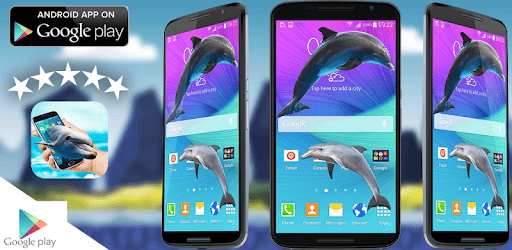 Dolphin on Screen Dolphin Show in Phone Joke PC screenshot Dolphin on Screen Dolphin Show in Phone Joke PC screenshot