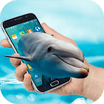 Dolphin on Screen Dolphin Show in Phone Joke for PC Dolphin on Screen Dolphin Show in Phone Joke for PC