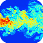 Fluid Flow Navier Stokes icon