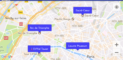 Map Bookmark / Streetview Player / GPX Viewer PC screenshot