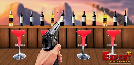 Real Bottle Shooting Free Games PC screenshot
