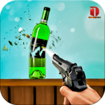 Real Bottle Shooting Free Games icon
