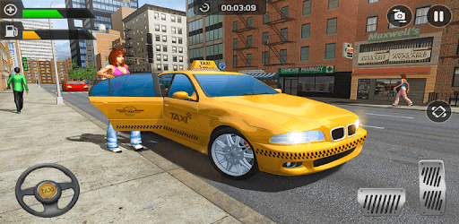 Modern Taxi Drive Parking 3D Game: Taxi Games 2021 PC screenshot
