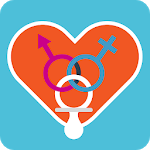 Baby gender planning calendar icon