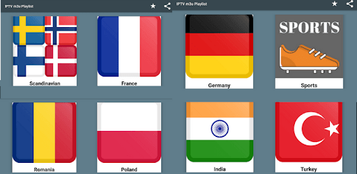 IPTV m3u Playlist HD Channels Free PC screenshot