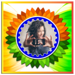 15 August photo frame - Independence Day icon
