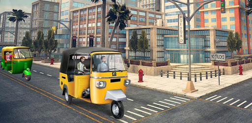Rickshaw driving games 3d: rickshaw simulator 2018 PC screenshot