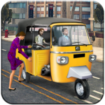 Rickshaw driving games 3d: rickshaw simulator 2018 icon
