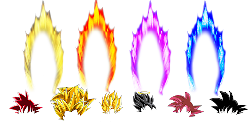 Super Saiya Camera Hair Studio PC screenshot