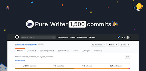 Pure Writer - Never Lose Content Editor PC screenshot Pure Writer - Never Lose Content Editor PC screenshot