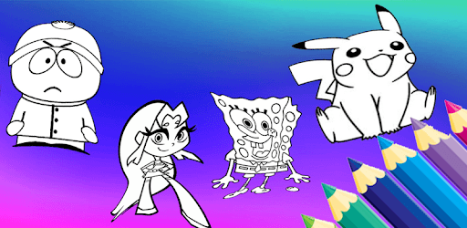 coloring cartoon - color you best cartoon PC screenshot