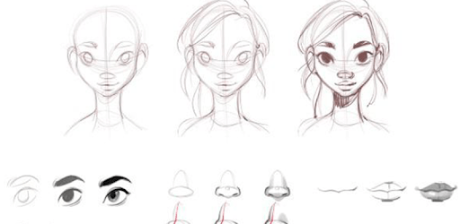 Drawing Manga Girls Ideas PC screenshot