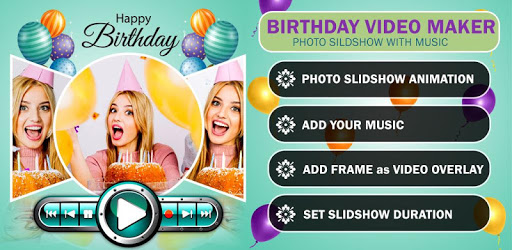 Birthday Video Maker With Birthday Song PC screenshot