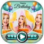 Birthday Video Maker With Birthday Song icon
