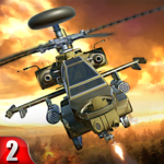 Helicopter Gunship strike 2 : Free Action Game icon