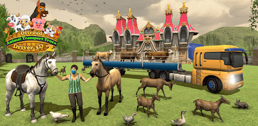 Off-Road Animal Transport Truck Driver 3D 2 PC screenshot