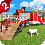 Off-Road Animal Transport Truck Driver 3D 2 icon