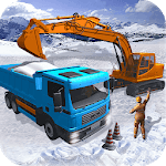 Snow Excavator Dredge Simulator - Rescue Game icon