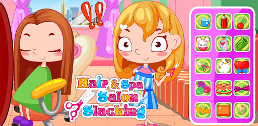 Hair & Spa Salon Slacking Game PC screenshot
